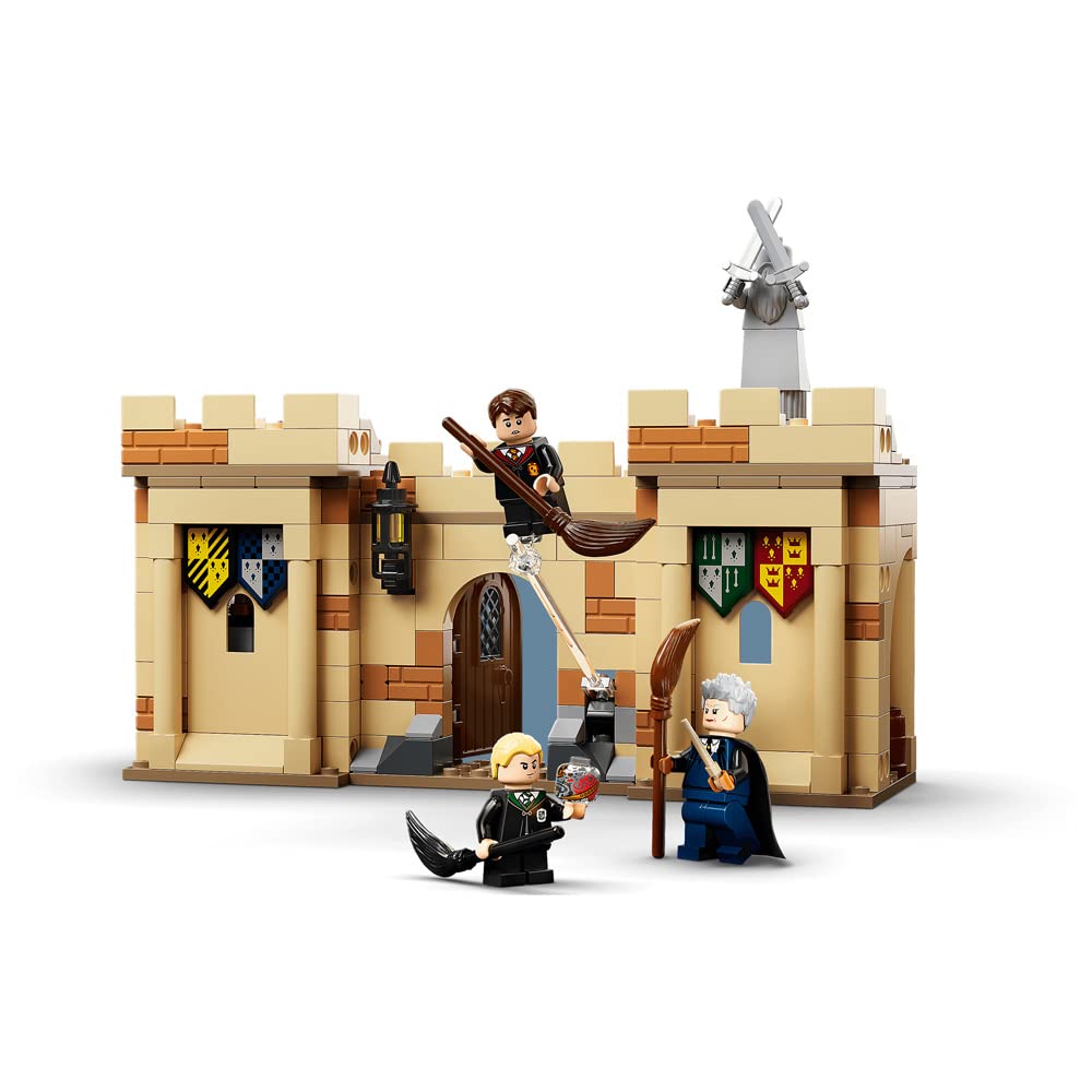 LEGO Harry Potter Hogwarts First Flying Lesson display image ideal for gift-ready presentation