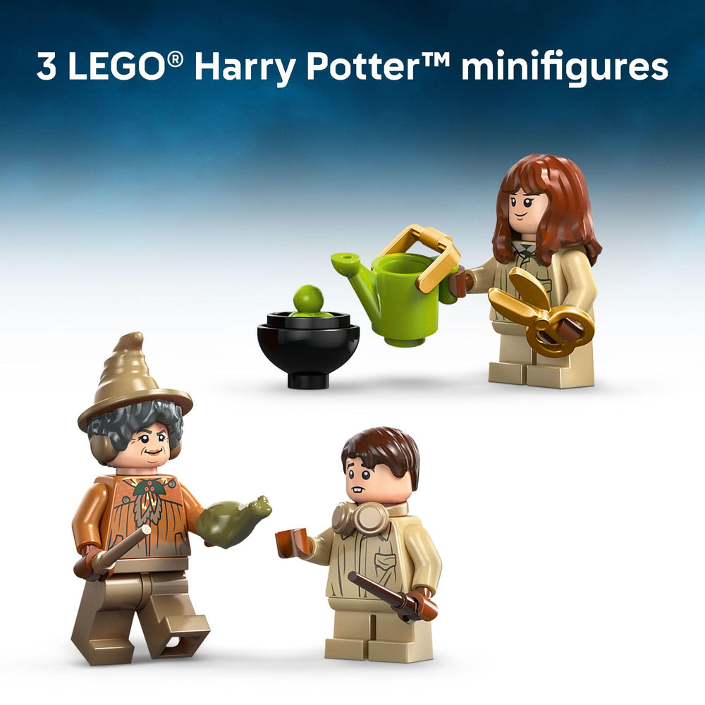 Hermione Granger figure supports collaborative Herbology Class role play