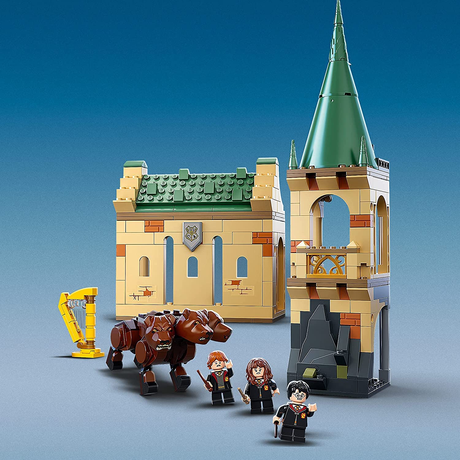 LEGO Harry Potter magic practice room invites spell-casting pretend adventures