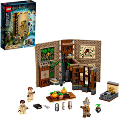 LEGO Harry Potter Hogwarts Moment greenhouse backdrop for herbology classroom storytelling