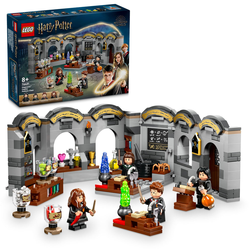 LEGO Harry Potter Hogwarts potions classroom opens for immersive play