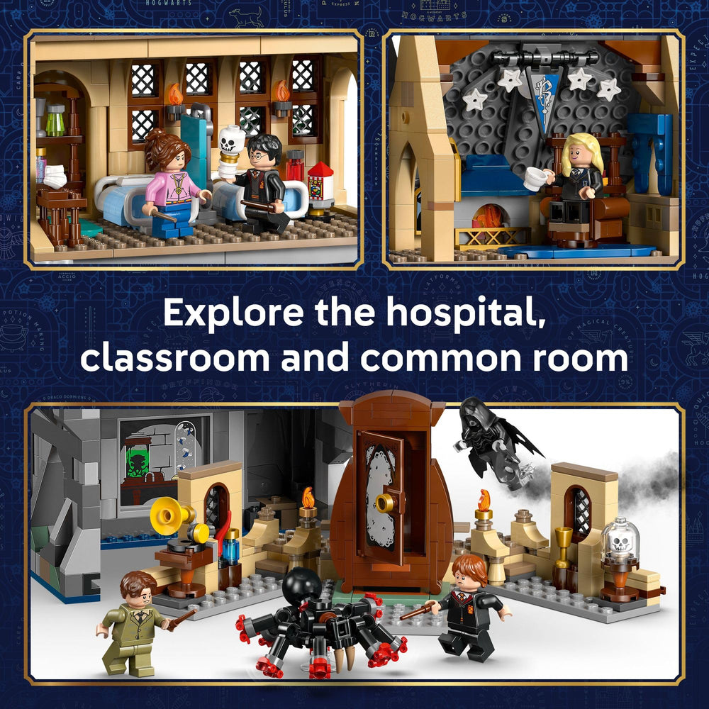 LEGO Harry Potter Ravenclaw Common Room image inviting group scenes and role play