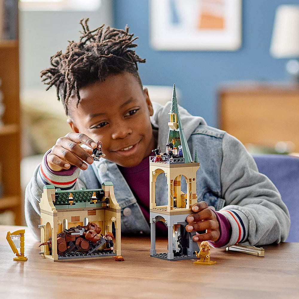 LEGO Harry Potter Hogwarts trap door module enhances dynamic scene building