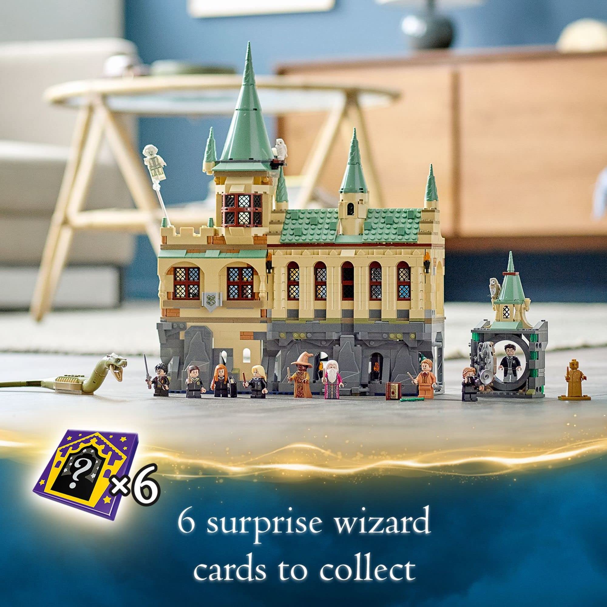 LEGO Harry Potter Hogwarts wizard card tiles offer collectible mysteries to discover