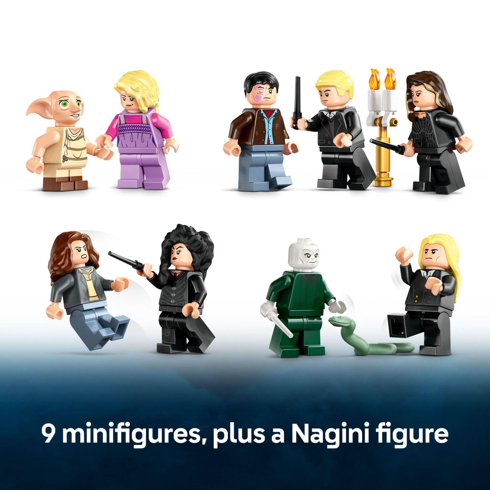 LEGO Harry Potter Malfoy Manor cellar and staircases invite secretive scene building