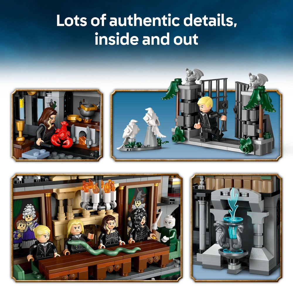 LEGO Harry Potter Malfoy Manor Draco’s bedroom invites imaginative adventures and character focus