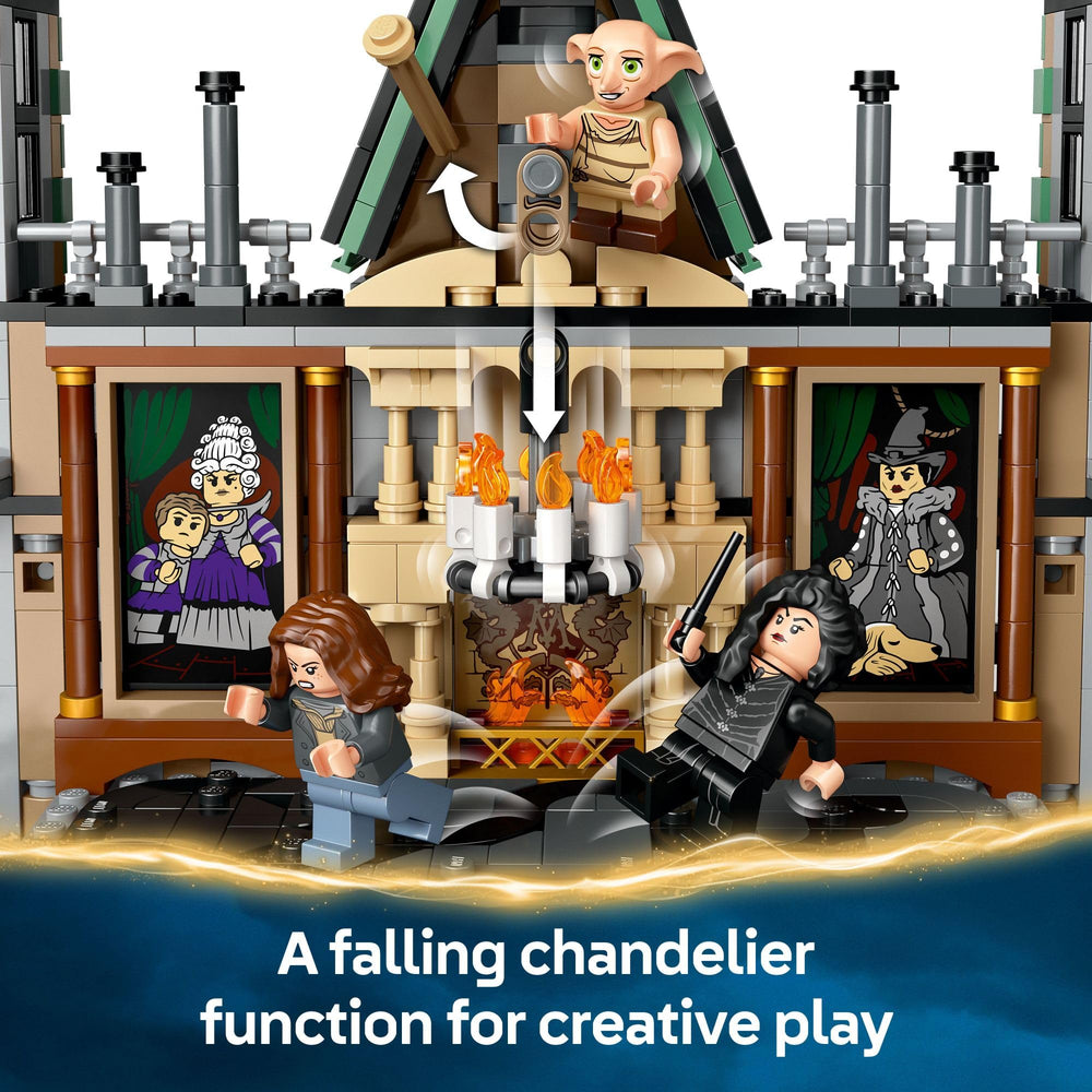 LEGO Harry Potter Malfoy Manor minifigures set enables diverse storytelling with familiar faces