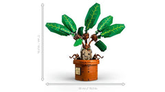 LEGO Harry Potter Mandrake descriptive plaque included