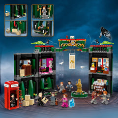 LEGO Harry Potter 76403 Arthur Weasley office scene enhances storytelling and display