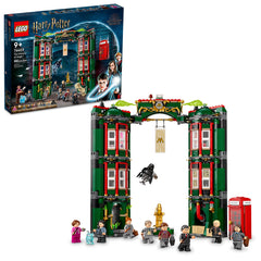 LEGO Harry Potter 76403 front view of Ministry of Magic for display and play