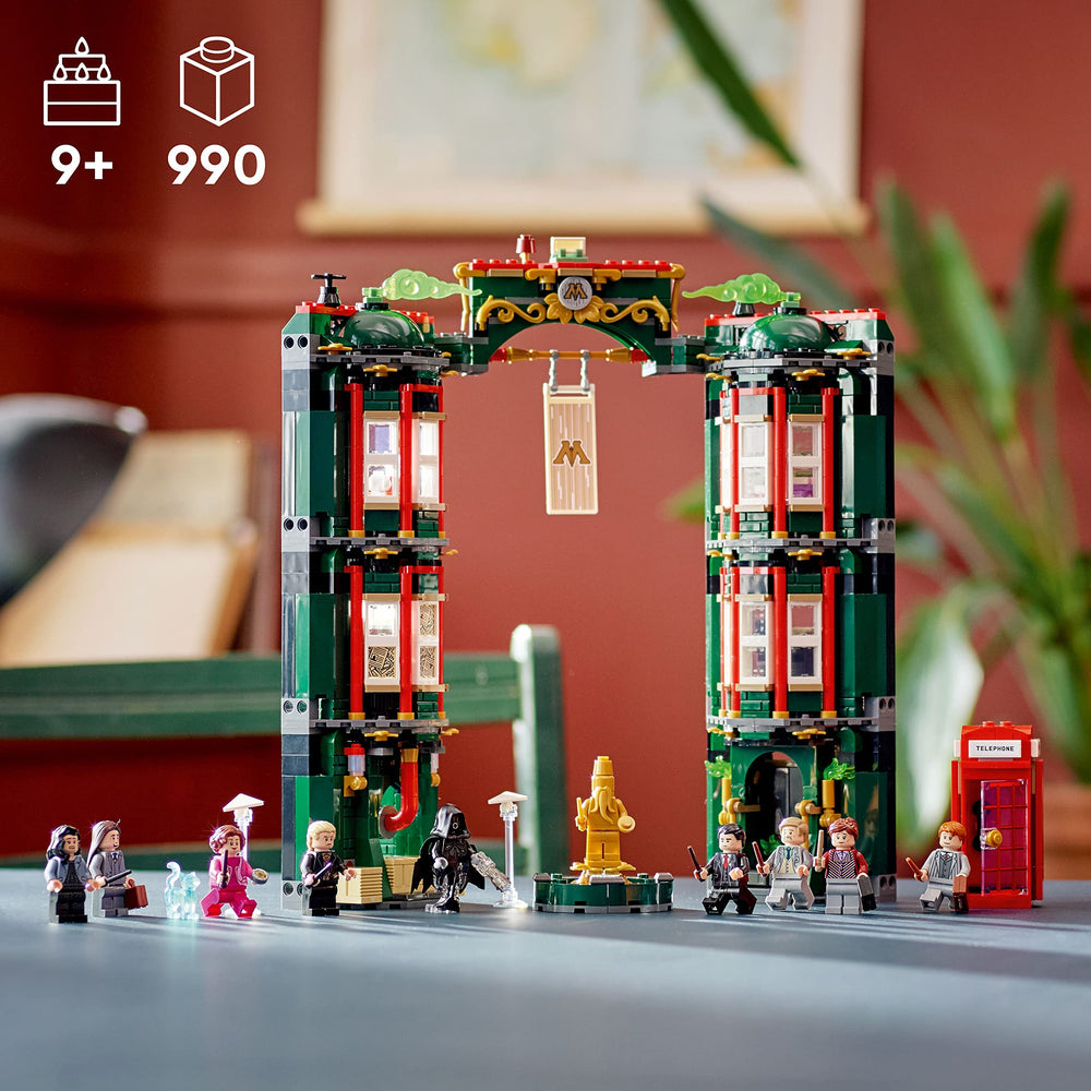 LEGO Harry Potter 76403 interior hall of prophecy for immersive play
