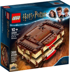 LEGO Harry Potter Monster Book of Monsters cover showcases a toothy, collectible design for fans.