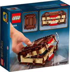 LEGO Harry Potter Monster Book mouth mechanism enables interactive play on flat surfaces.