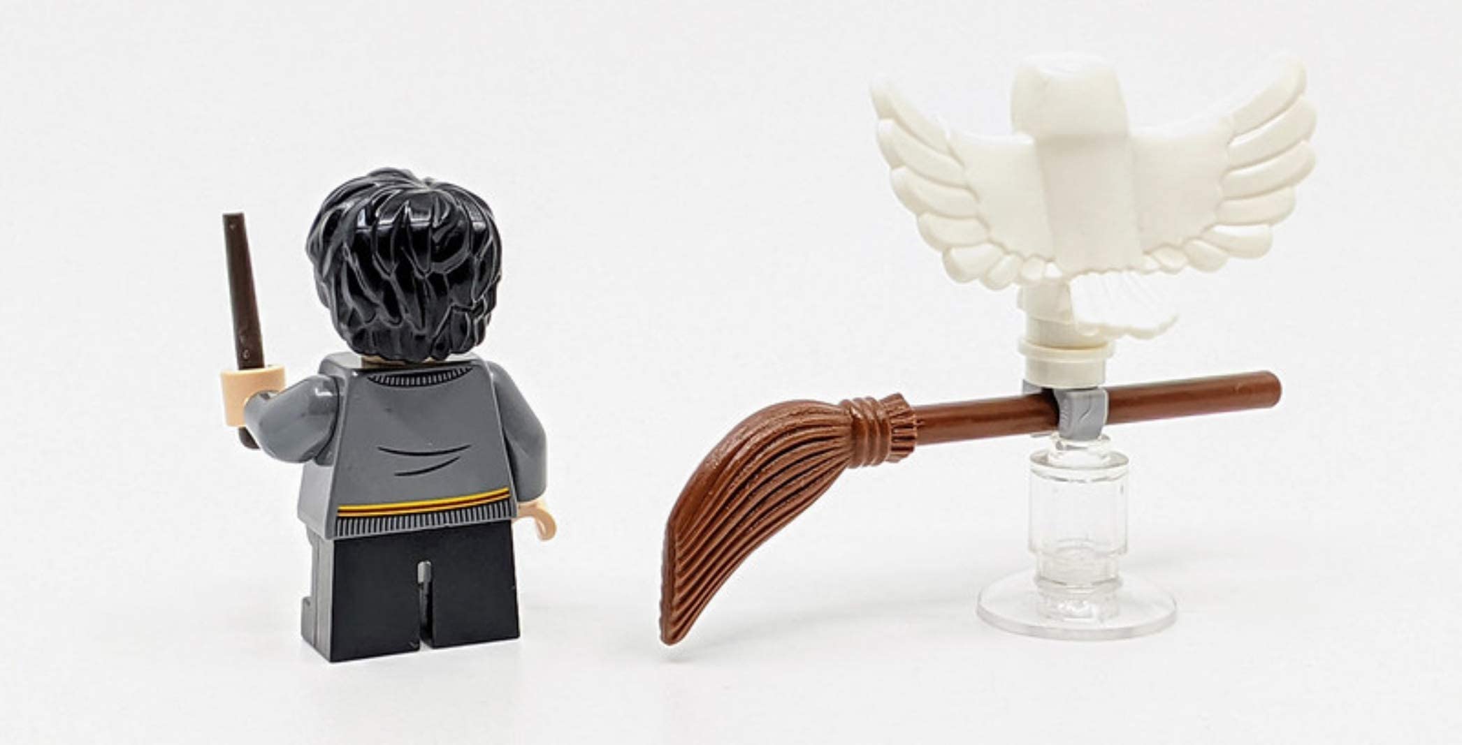 LEGO Harry Potter broomstick accessory for quick flight play
