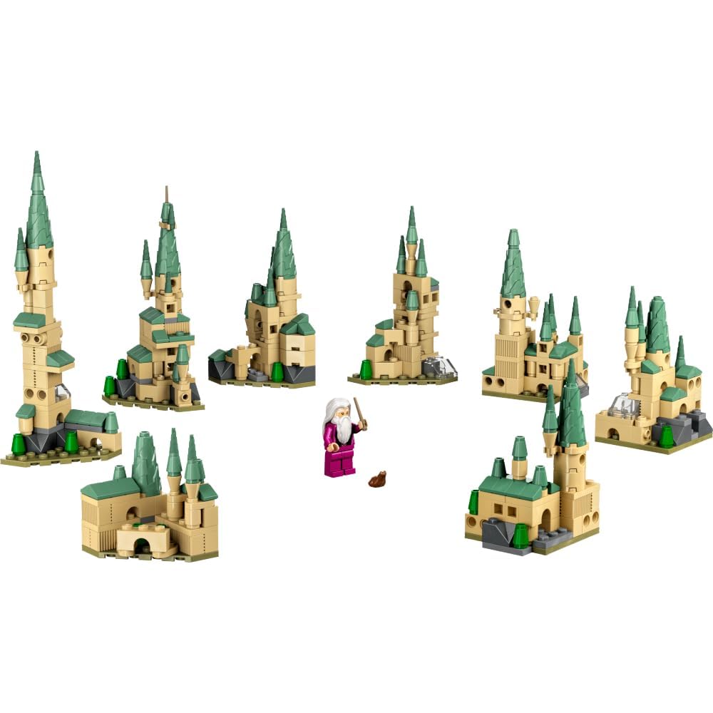 LEGO Harry Potter random wizard card adds collectible excitement to the set