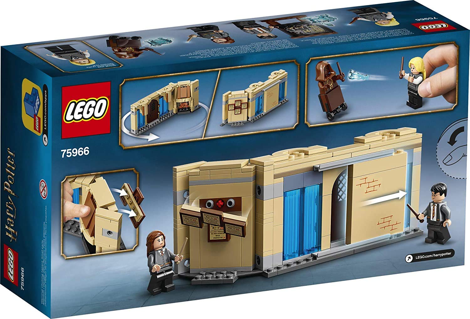 Modular Room of Requirement design allows different configurations for play.