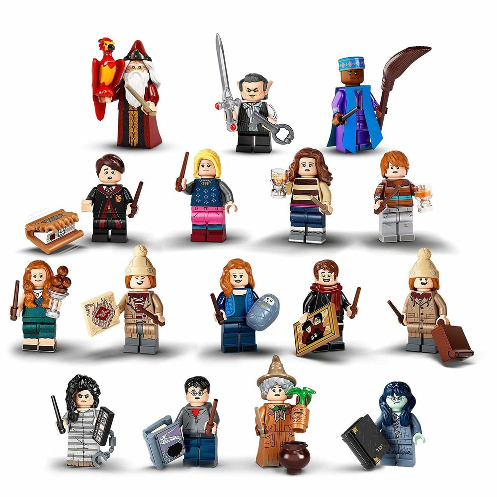 Hermione Granger minifigure with accessories for display or play