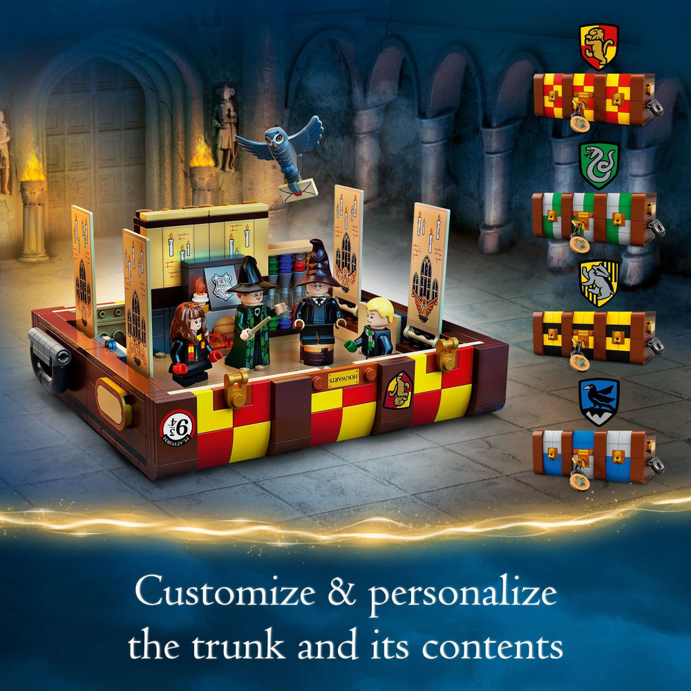 LEGO Harry Potter Sorting Hat and Marauder's Map detail