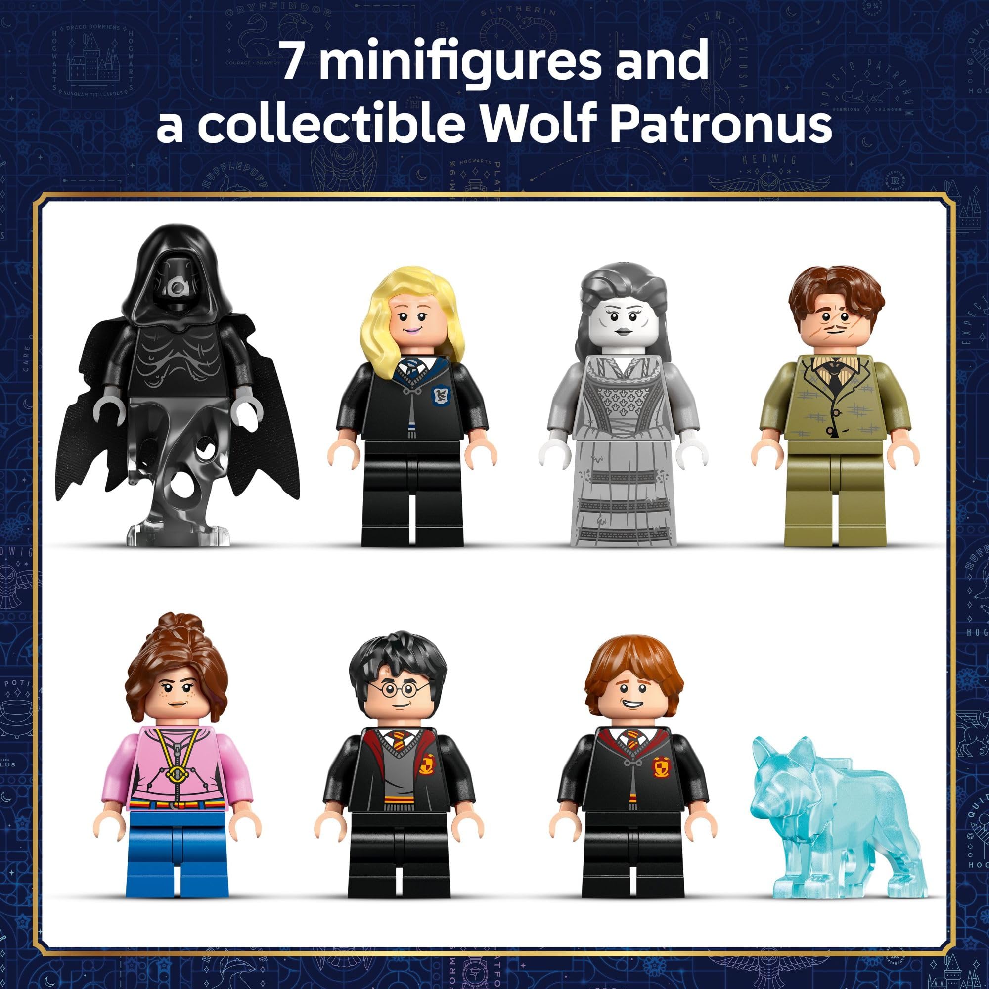 LEGO Harry Potter Wolf Patronus image showcasing the magical animal figure for storytelling