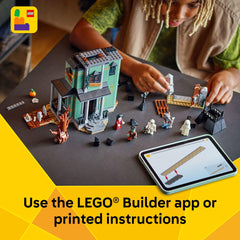 LEGO Creator 3-in-1 Haunted Mansion back opening enhances access for storytelling