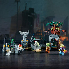 LEGO Hidden Side Graveyard Mystery 70420 grave opens feature sparks dramatic moments