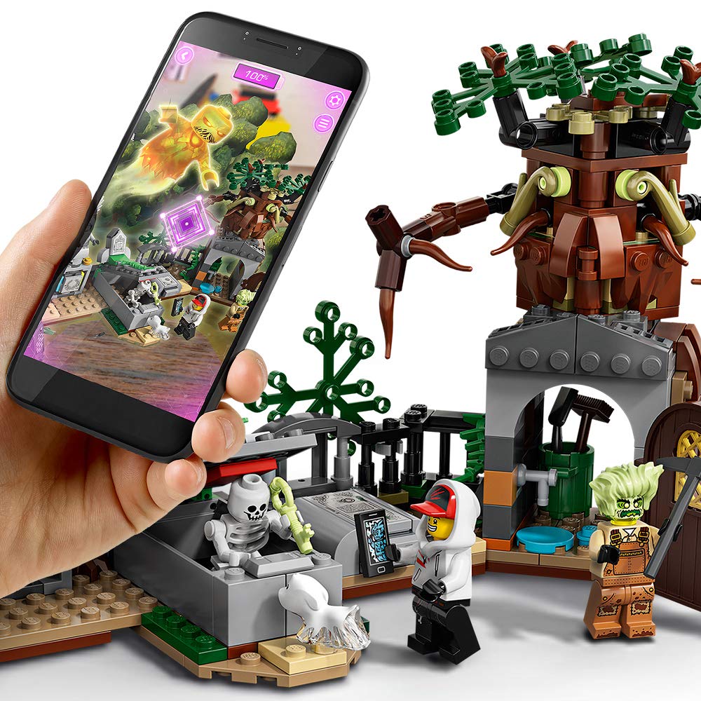 LEGO Hidden Side Graveyard Mystery 70420 minifigures collection supports cooperative play