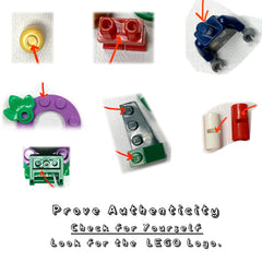 Authentic LEGO elements offer durable, reusable ornaments for yearly holiday setups