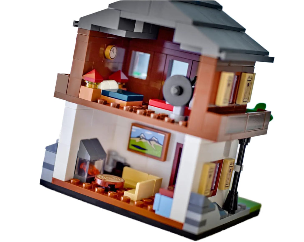 LEGO Houses of The World 3 Switzerland color scheme close-up