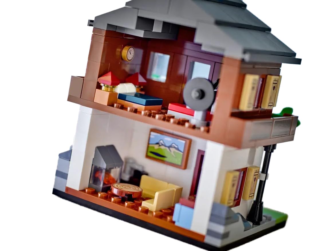 LEGO Houses of The World 3 Switzerland display-ready model