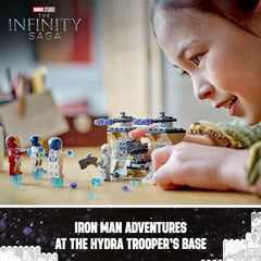 LEGO Hydra Trooper with stud shooter for action scenes