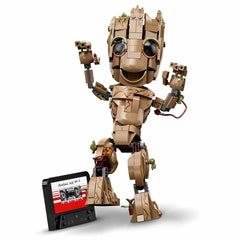 LEGO I Am Groot 76217 26 cm tall poseable model for play.