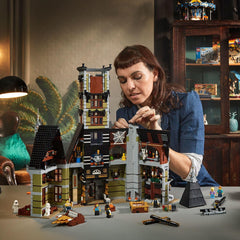 LEGO Icons Haunted House free-fall ride adds thrilling motion to your display