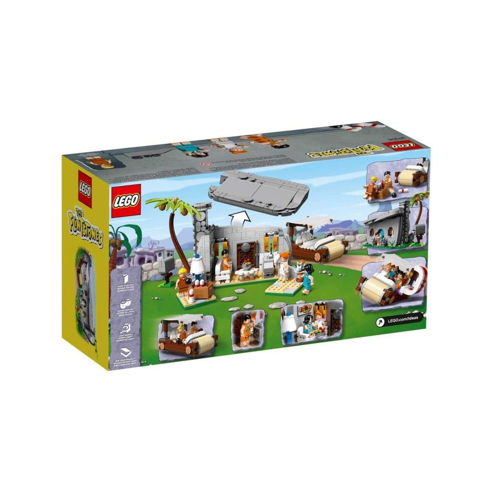LEGO Flintstones baseplate with palm tree boosts outdoor-style display options.