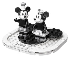 Collectible display piece for Disney fans and LEGO collectors