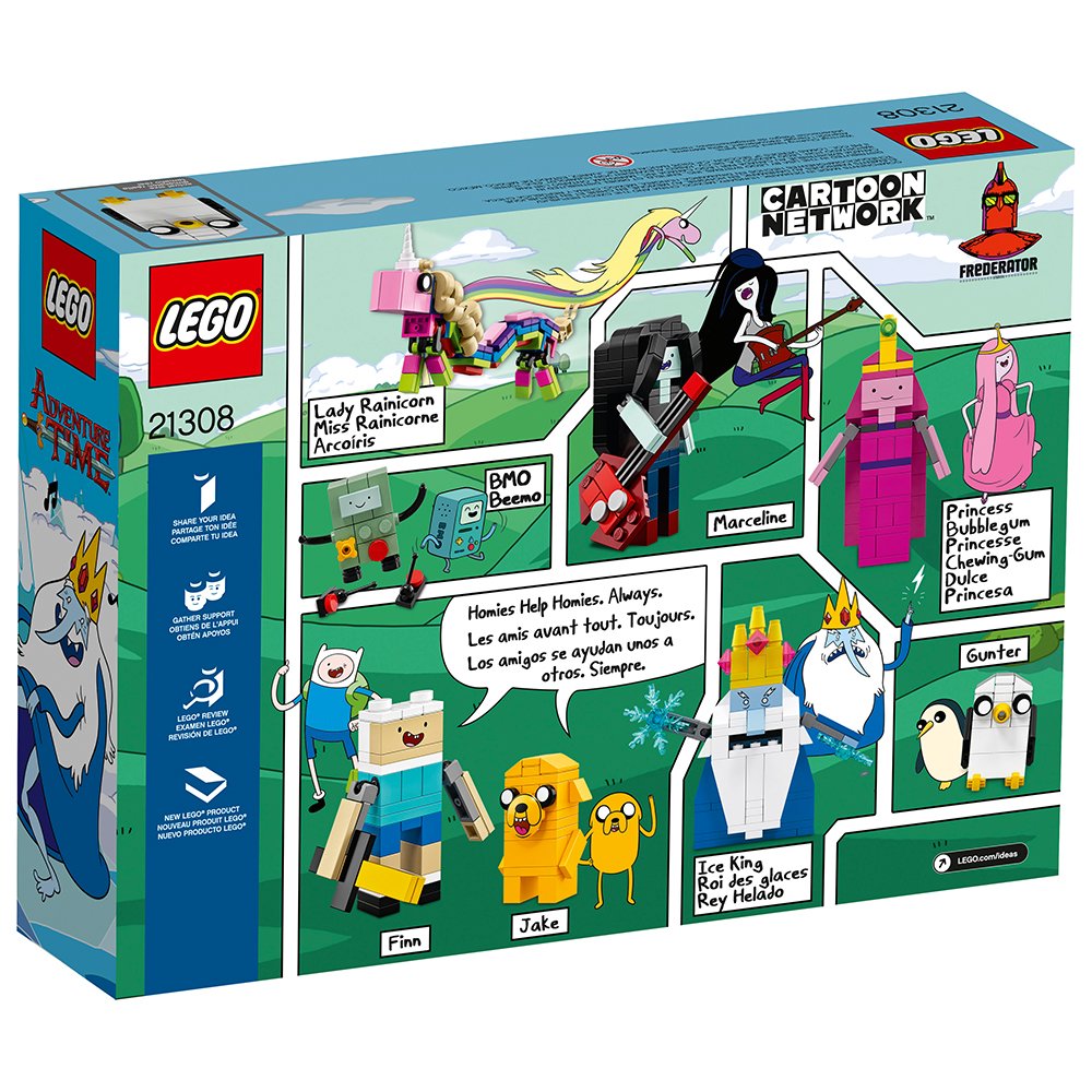 LEGO Ideas Adventure Time 21308 BMO joysticks for playful control