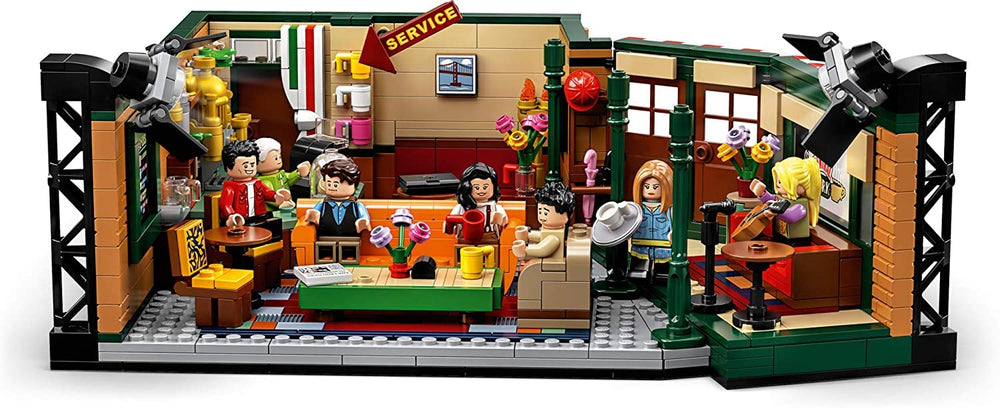 LEGO Ideas Central Perk 1,070-piece build for a rewarding assembly.
