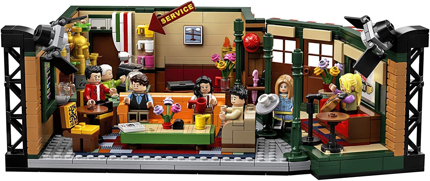 LEGO Ideas Central Perk minifigures collection lets fans reenact iconic moments.