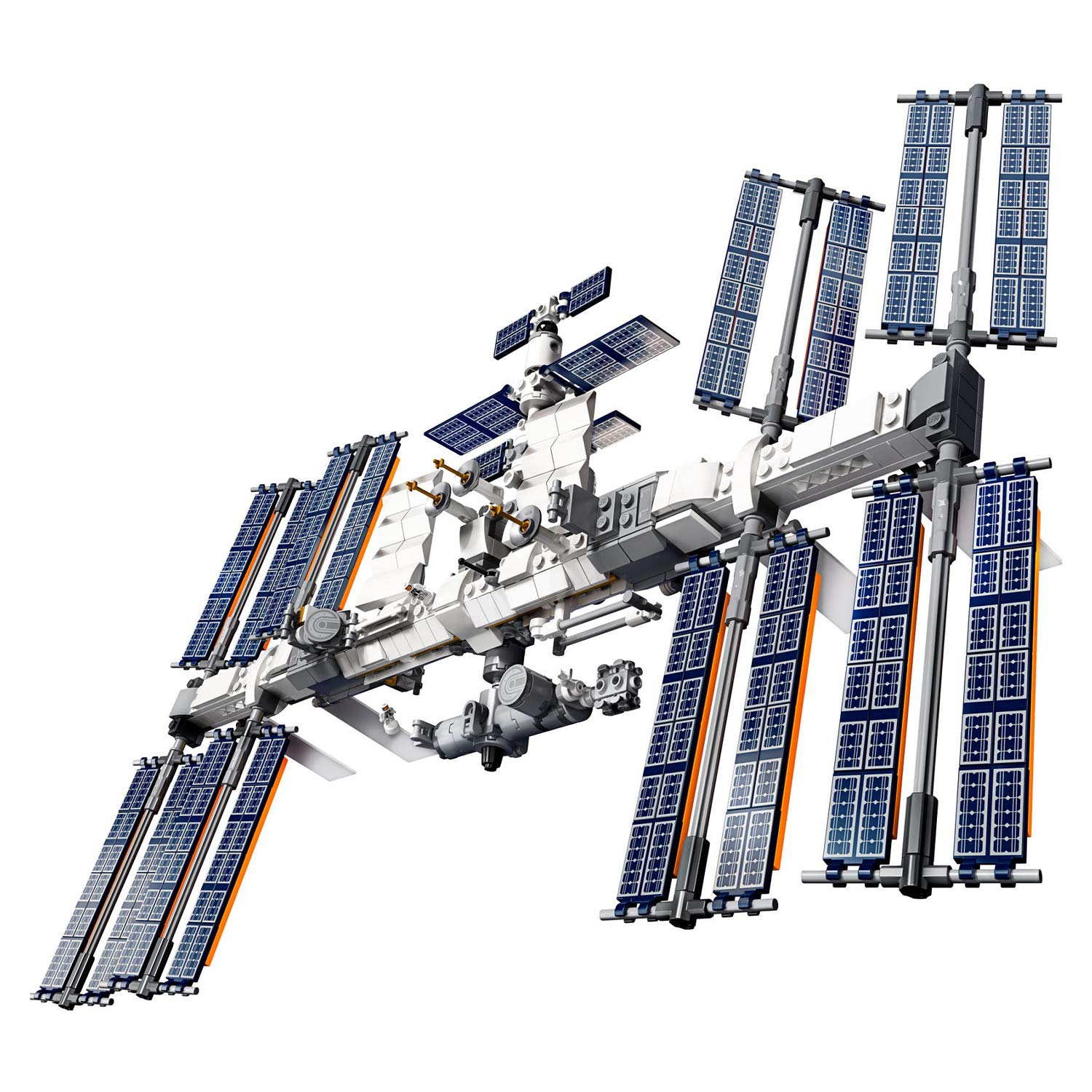 LEGO Ideas ISS 21321 astronaut microfigures for scale and storytelling