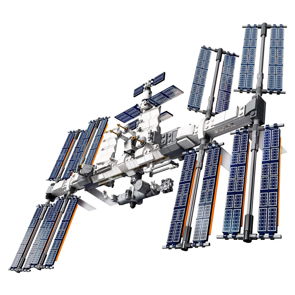 LEGO Ideas ISS 21321 astronaut microfigures for scale and storytelling