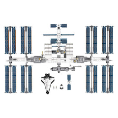 LEGO Ideas ISS 21321 illustrated booklet for curious fans