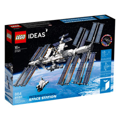 LEGO Ideas ISS 21321 mini NASA space shuttle for authentic detailing