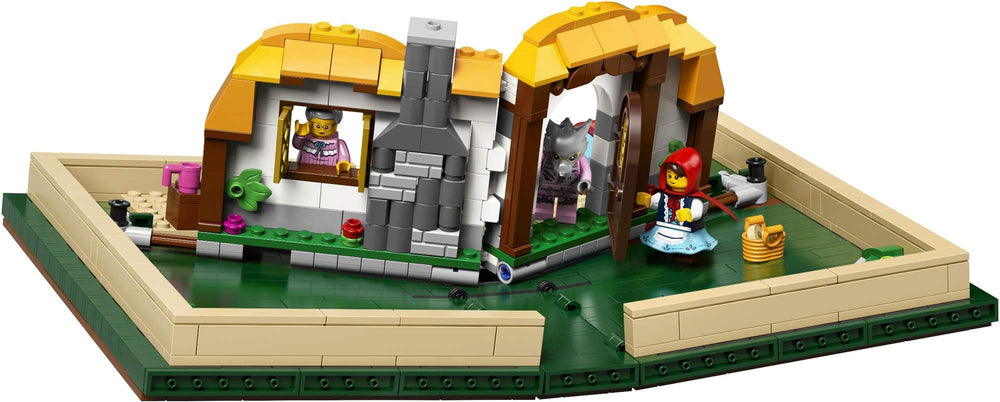 LEGO Ideas Pop-up Book 21315 Wolf minifigure introduces tension and storytelling options
