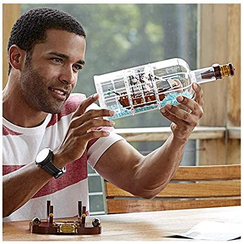 LEGO Ideas Ship in a Bottle 92177 ship mast detail for collectors