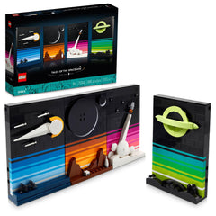 LEGO Ideas Tales of the Space Age observatory postcard for wall display and contemplation