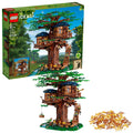 LEGO Ideas Tree House 21318 tree with leaves, ideal for immersive building play and display.