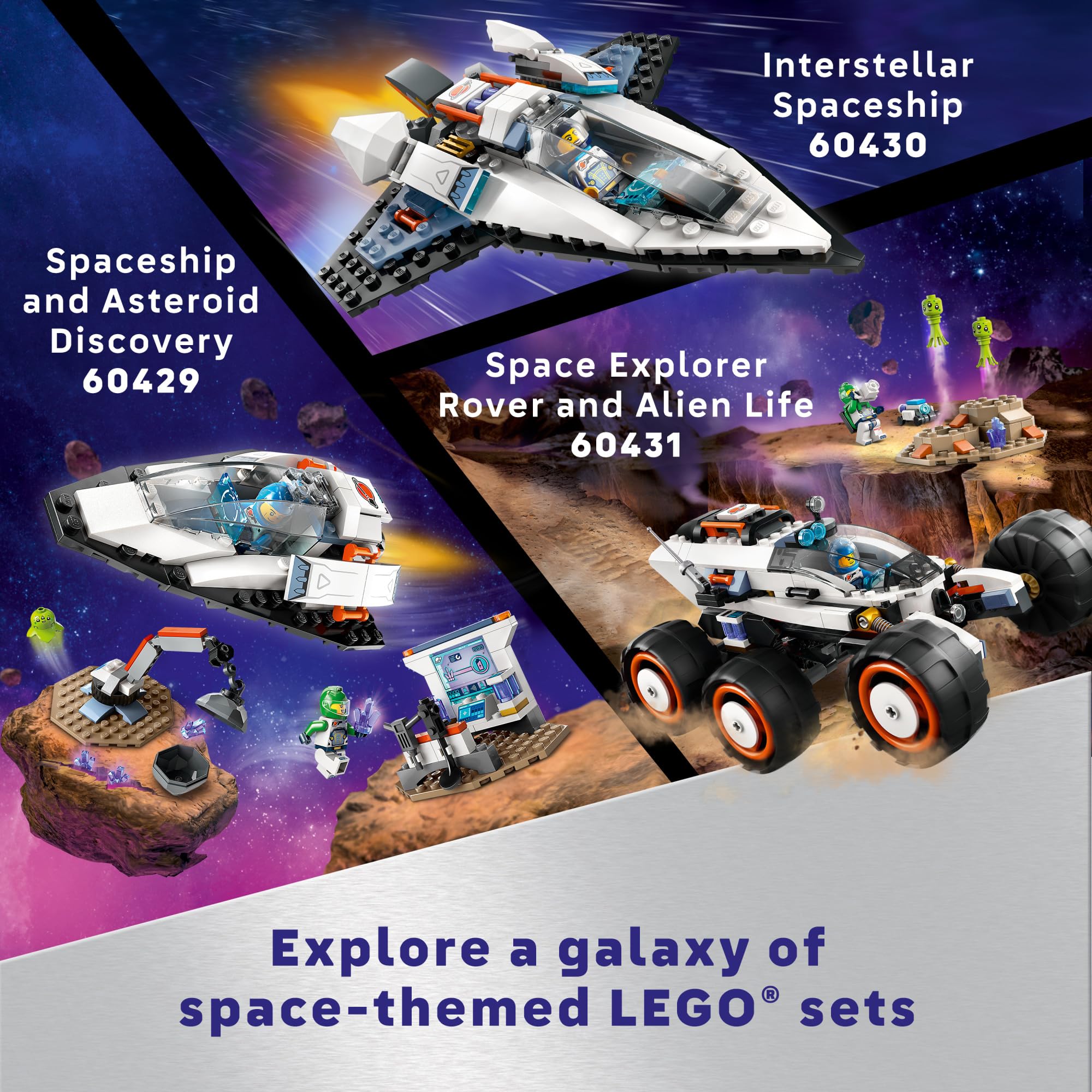 LEGO interstellar-thrusters offer dynamic travel visuals in play.
