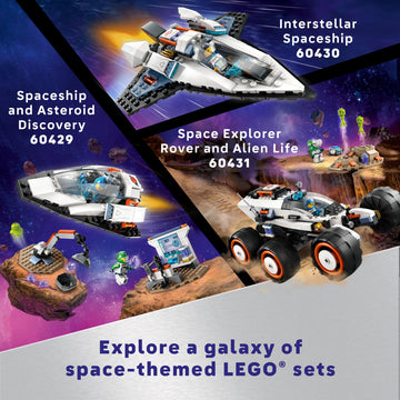 LEGO interstellar-thrusters offer dynamic travel visuals in play.