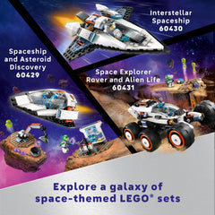 LEGO interstellar-thrusters offer dynamic travel visuals in play.
