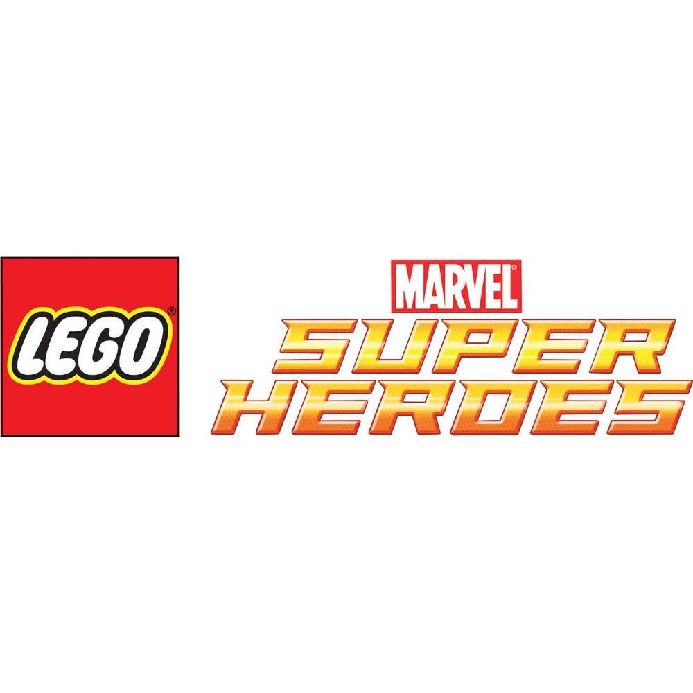 LEGO Iron Man and Guardians weapons with translucent lightning bolts expand play possibilities.