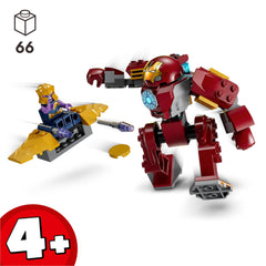 LEGO Iron Man minifigure seated in Hulkbuster for interactive battles